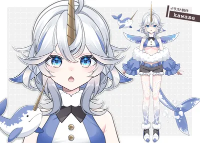 鬼の冥界案内人のVtuber - kawase - nizima by Live2D