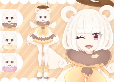 限定一点・販売中】いちごねこちゃん - Runc - nizima by Live2D