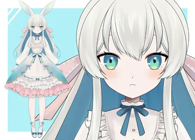 限定1点】苺うさぎちゃん - 月見 - nizima by Live2D
