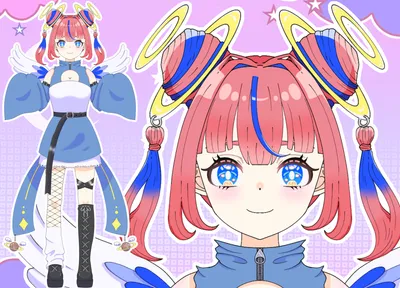 ネコちゃん様　3点同梱です 限定1点】天使界隈ネコちゃん【パーツ分け済みPSD】 - うみの - nizima