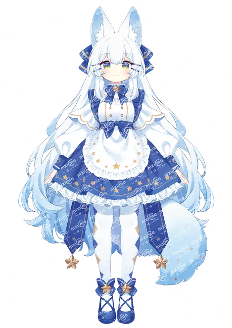 星狐ちゃん【パーツ分けPSD】 - ポテノキ - nizima by Live2D