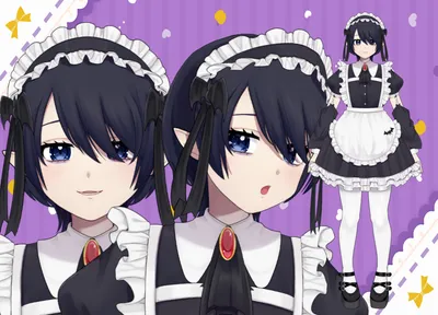 限定一点】【イラスト等付】白コウモリちゃん【VTS対応】 - 紅茶女
