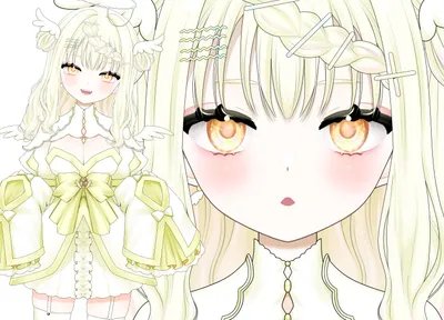 限定一点】手紙をモチーフにしたピンク髪の小悪魔【モーション差分多