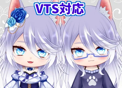 限定1点】きつね巫女ちゃん・VTS対応 - 杏仁茶漬け - nizima by Live2D