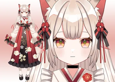 納品実績】天狐之桜雪さま【オーダーメイド】 - でうすもあ@Live2D