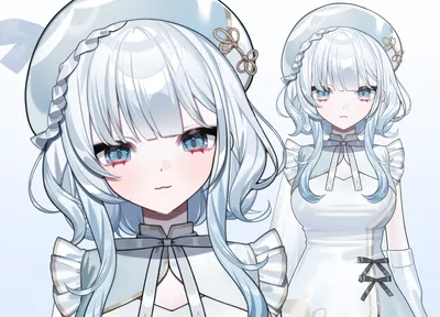 限定1点】水色天使の女の子【VTubeStudio対応】 - くー - nizima by