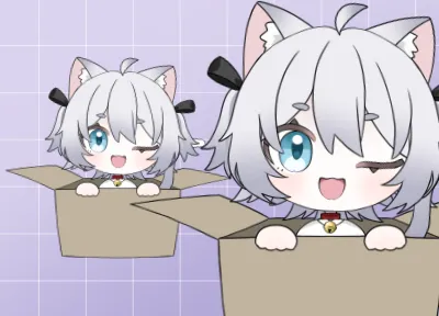 猫耳女の子【VtuberStudio】 - plus9 - nizima by Live2D