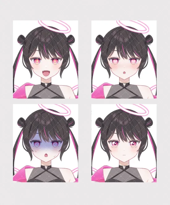 汎用イラスト】小悪魔な天使ちゃん【パーツ分け済み】 - いとり