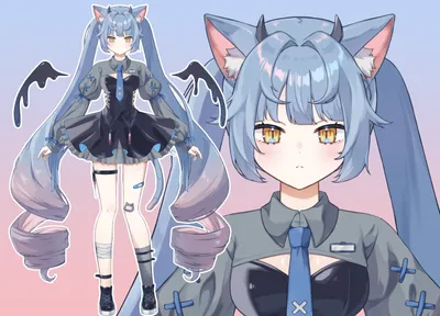【匿名配送】ゆゆ様☆ 水色 ゆゆ - nizima by Live2D