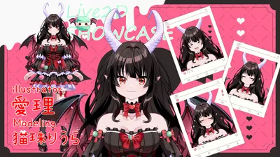 限定1点】小悪魔？ちゃん👿【VTS対応】 - MEUKA - nizima by Live2D