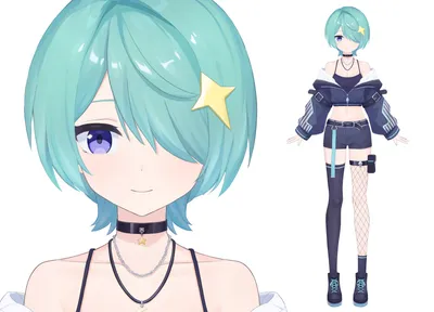 オオカミちゃん】パーツ分けPSD - 皐月 - nizima by Live2D