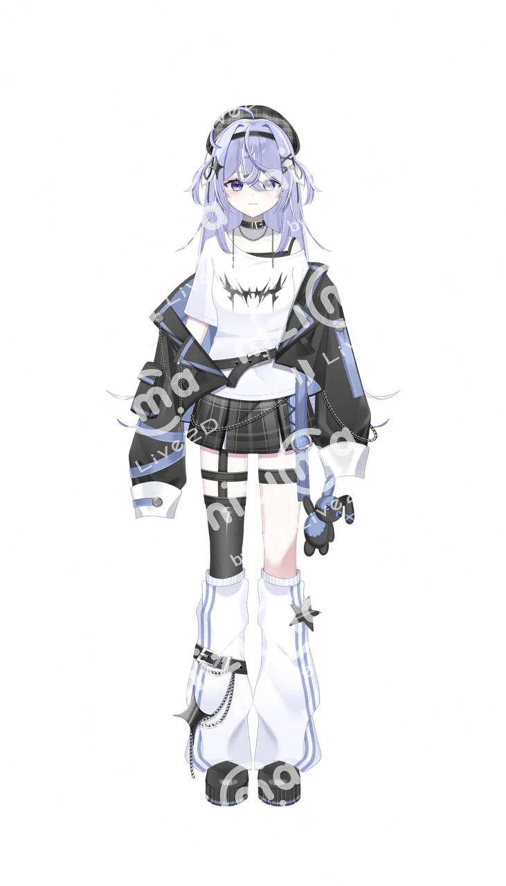 みかみちゃん専用ページ♡ 病みかわちゃん - 笹。 - nizima by Live2D