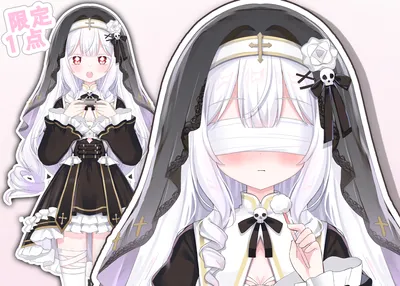 限定1点】白髪の女の子 - 冬乃製作所/FuyunoStudio - nizima by Live2D