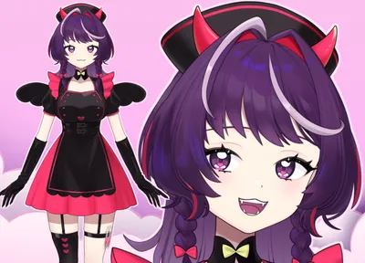 限定1点】差分ﾓﾘﾓﾘな地雷系天使ちゃん【VTS対応】 - p(4) - nizima by