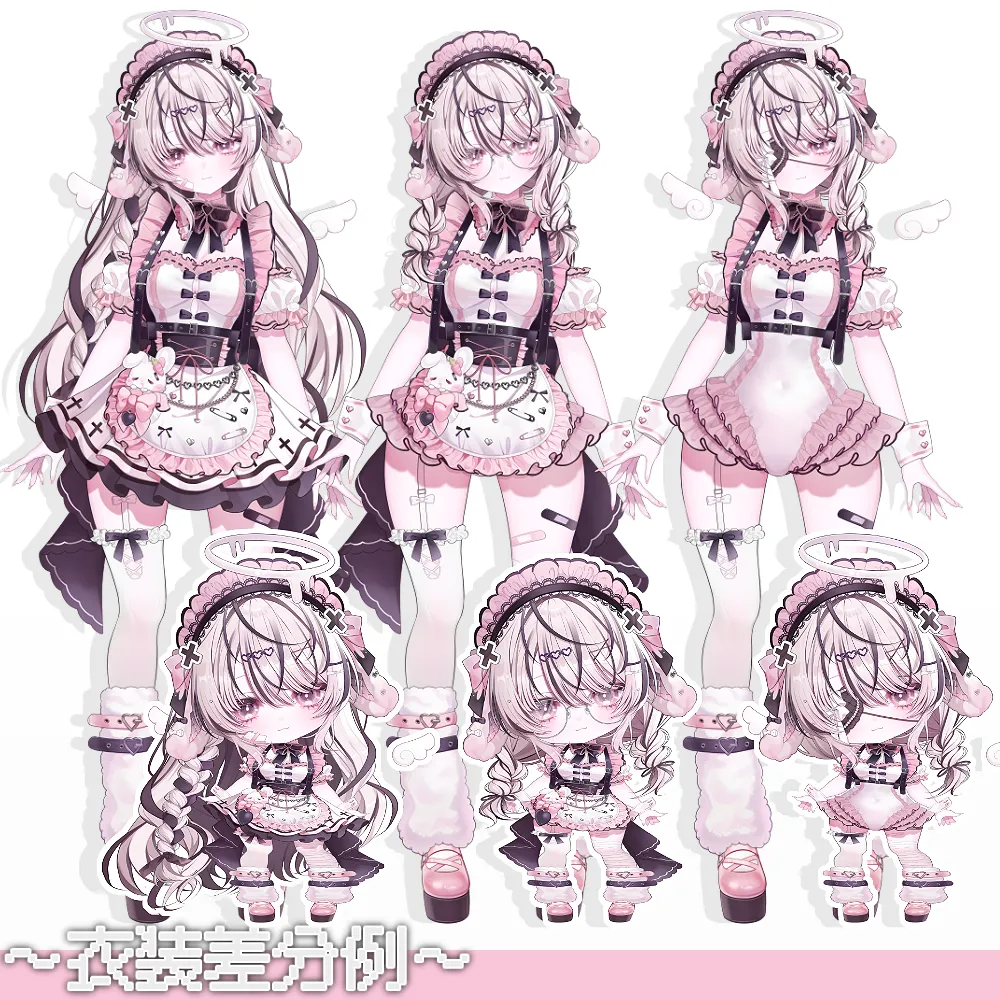 🖤ロップイヤー×メイドの女の子🩷【限定1点】 - Mii - nizima by Live2D