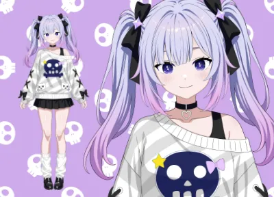 限定一点】ピンク色系のネコ耳ゲーマー少女【VTS対応】 - STUDIO