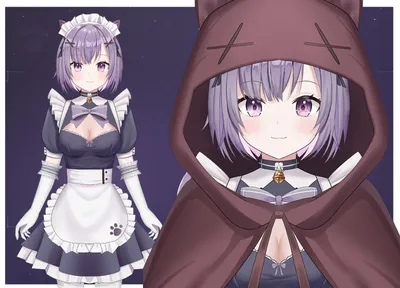 パーツ分け済みのpsd］男の娘 - momo - nizima by Live2D