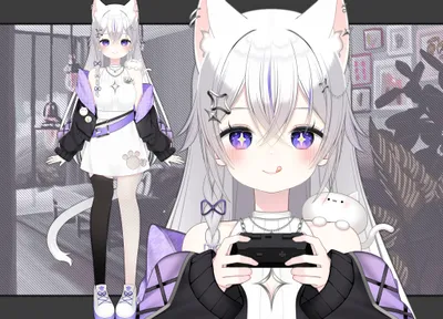 live2D販売中】うさ耳少女【限定1点】 - あさ - nizima by Live2D