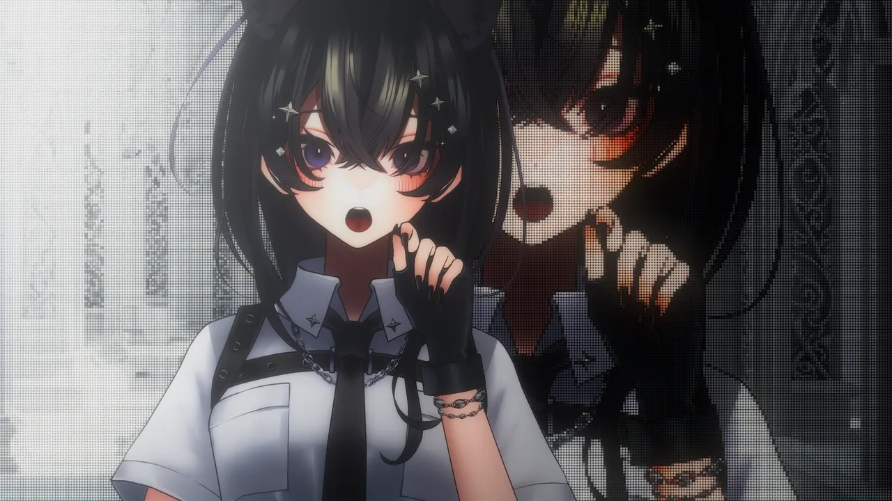 限定1点】黒耳の女の子【VTS・nL両対応】 - そらマメト@モデラー