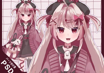 限定1点】水色うさぎの天使ちゃん【製作中】 - Ryui - nizima by Live2D