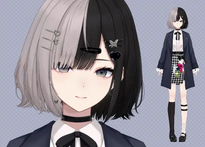 限定1点】ピンクツインテの女の子【VTS対応】 - 珠里 - nizima by Live2D