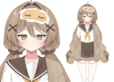 パーツ分けPSD】メンヘラナースちゃん【限定1点】 - 八千代Live2D制作