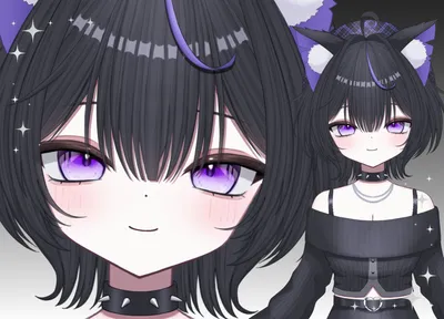 限定1点】猫モチーフの女の子 - ハタノナヲ - nizima by Live2D