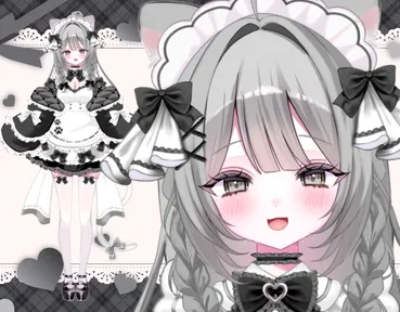 限定一点】【差分】~値下げ中~ サメの女の子 - 。 - nizima by Live2D