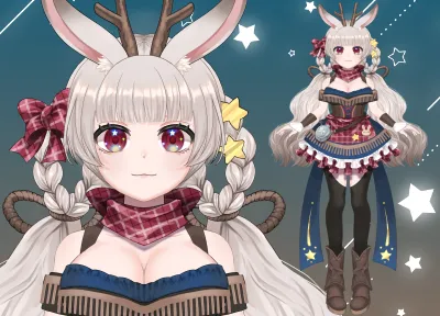 パーツ分けPSD】メンヘラナースちゃん【限定1点】 - 八千代Live2D制作