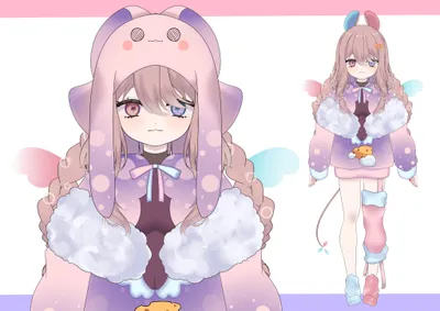 パーツ分けPSD】メンヘラナースちゃん【限定1点】 - 八千代Live2D制作