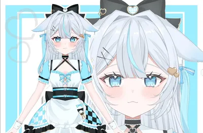 Facerig】人魚 【限定1点】 - かく - nizima by Live2D