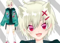 しろた様❁⃘ にじまるっと 猫耳 nizima by Live2D