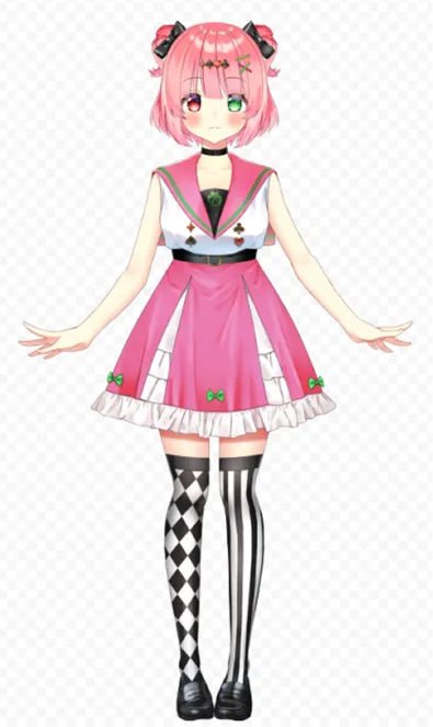 限定1点】アリスモチーフのセーラー服女の子【facerig】 - nek 限定1点】アリスモチーフのセーラー服女の子【facerig】 - nek