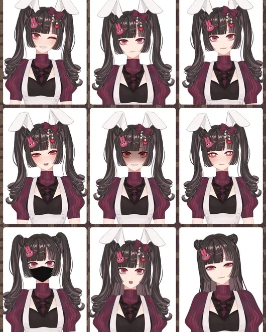 限定1点】うさ耳病みかわツインテールちゃん【VTS対応 限定1点】うさ耳病みかわツインテールちゃん【VTS対応