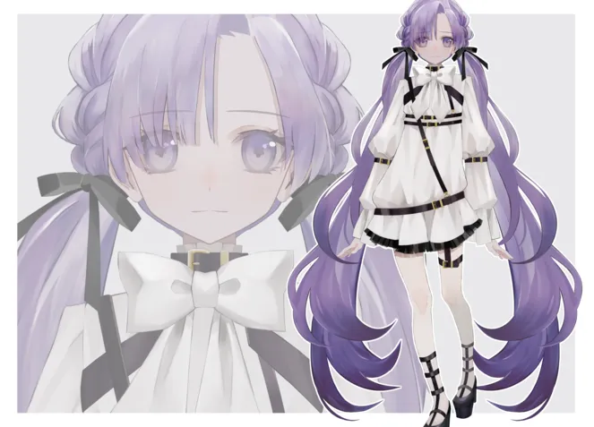 大きなツインテールの少女 - shiwoi - nizima by Live2D 大きなツインテールの少女 - shiwoi - nizima by Live2D