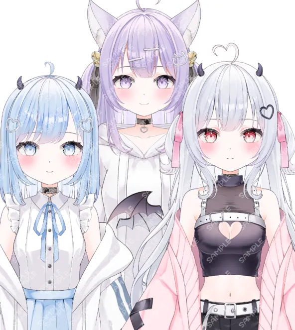 カスタムモデル【サンプル】 - ふにゃぽけスタジオ - nizima by Live2D カスタムモデル【サンプル】 - ふにゃぽけスタジオ - nizima by Live2D