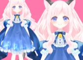 パーツ分けPSD】ほしねこちゃん - Wuv - nizima by Live2D