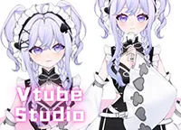 限定一点】ピンク色系のネコ耳ゲーマー少女【VTS対応】 - STUDIO