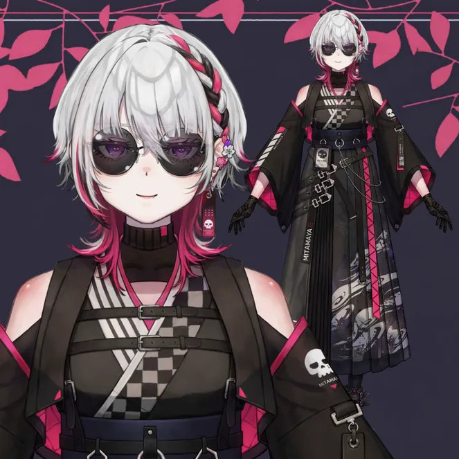 制作実績】一夜一世様/Live2Dモデル紹介 - 猫月みらい - nizima by Live2D