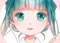 ♪週末お値下げ中♪＼青緑の渦巻きお団子の女の子／ - そらめめの