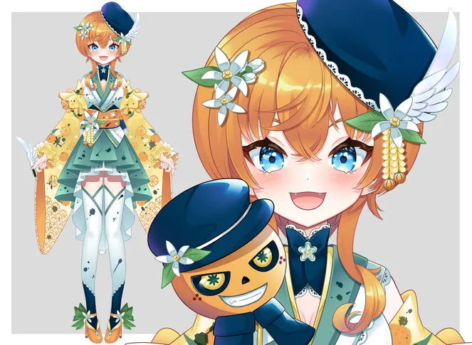 みかん プロフ必読☆ 似顔絵 ギフト制作 みかん プロフ必読☆ 似顔絵 ギフト制作 手描き似顔絵なつみかん