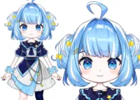 限定セール！】アイドル系の女の子【パーツ分けPSD】 - 鳥飼 空