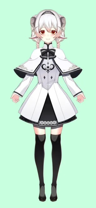 キキ様 おまとめ追加分 パーツ分け済みPSD】ヤギの女の子/表情差分 - 出雲凪＆波 - nizima by