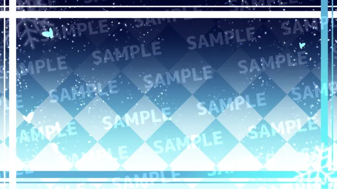 限定一点】【配信画面付】雪降る!雪うさぎちゃん【VTS対応 限定一点】【配信画面付】雪降る!雪うさぎちゃん【VTS対応