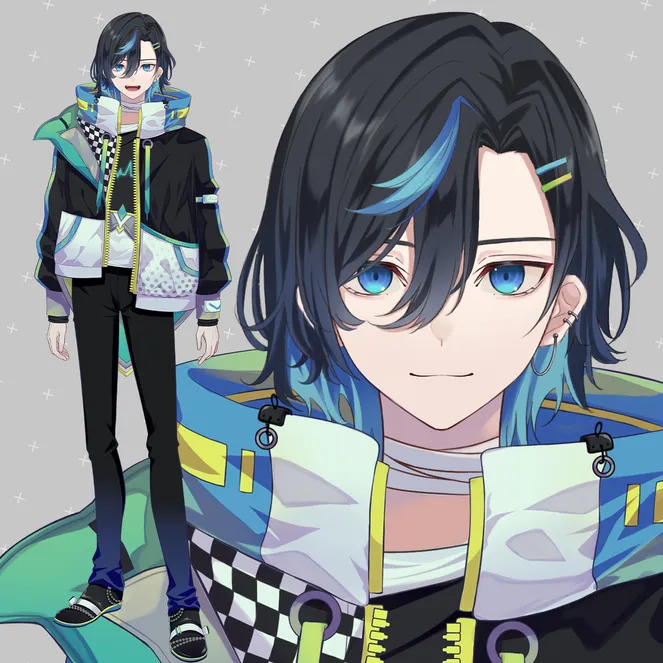 実績/SAMPLE】キャラクターデザイン/男性/ショタ - 雨乃泡/さめのうた