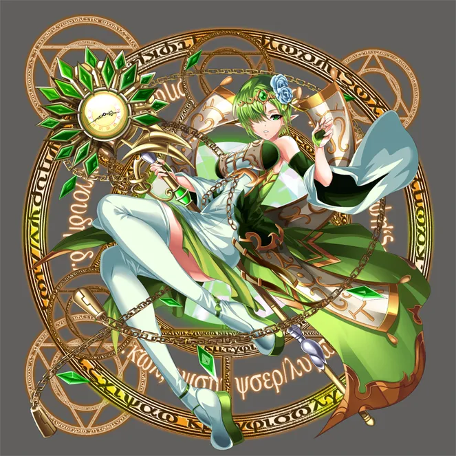 時と緑の精霊さん - otuko - nizima by Live2D