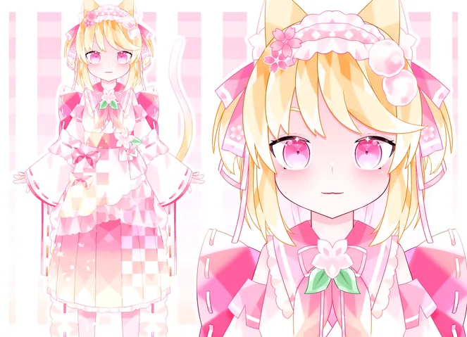 二次販売歓迎】桜な猫巫女ちゃん【パーツ分け済みPSD】 - 紅茶女 二次販売歓迎】桜な猫巫女ちゃん【パーツ分け済みPSD】 - 紅茶女