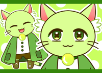 限定1点】クローバーの目のねこさん - 林代 音臣 - nizima by Live2D