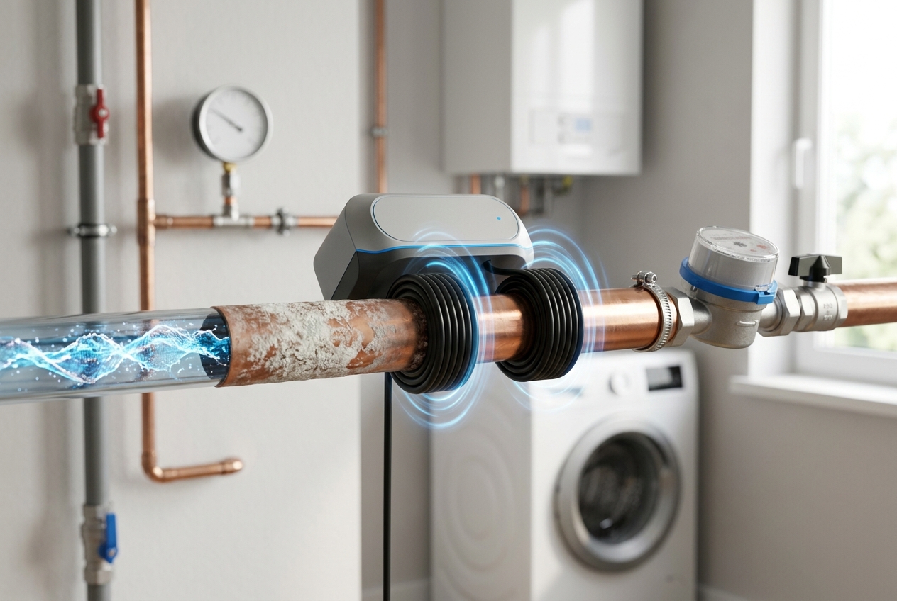 How Frequency Induction Technology Removes Limescale Without Chemicals