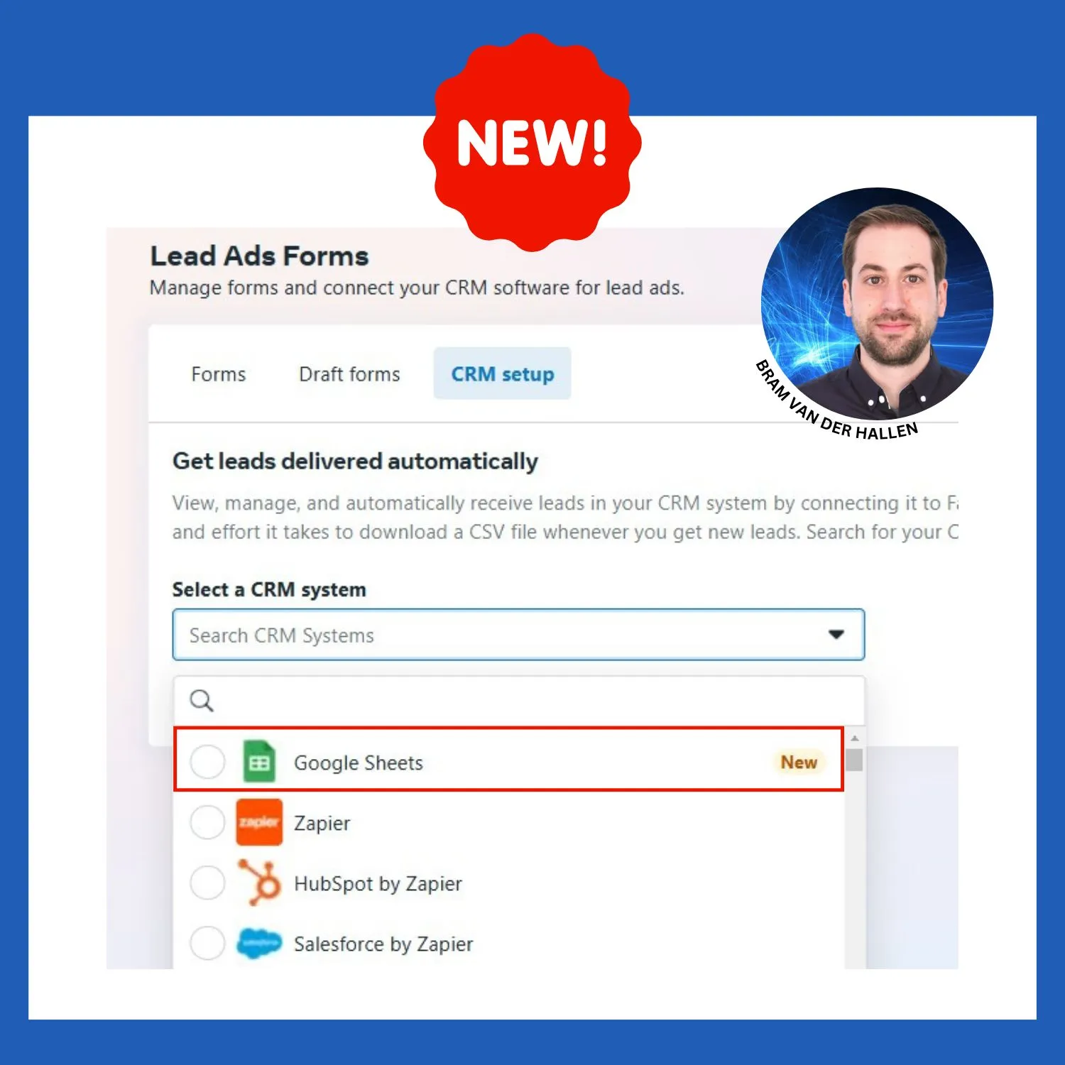 Meta Introduces Direct Google Sheets Integration for Instant Forms